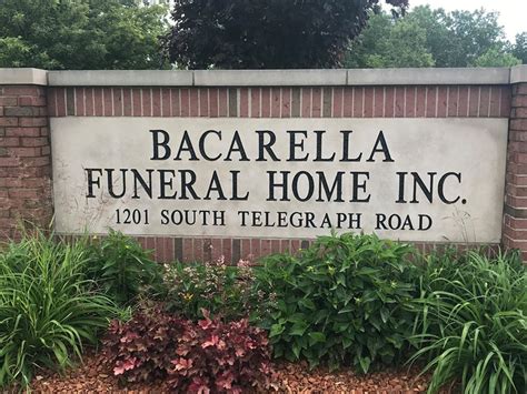 Call (734) 241-4600. . Bacarella funeral home